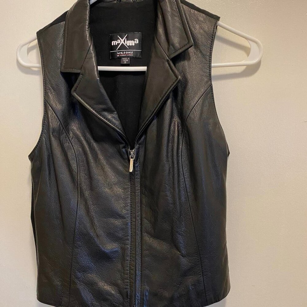 Leather Vest Top Maxima by Wilsons Leather